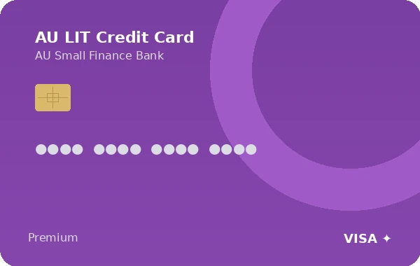 AU LIT Credit Card card