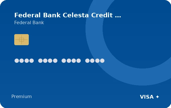 Federal Bank Celesta Credit Card
