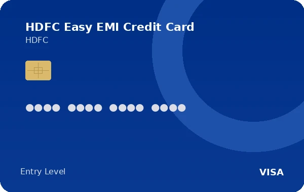 HDFC Easy EMI Credit Card