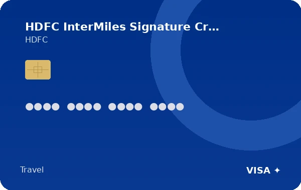 HDFC InterMiles Signature Credit Card