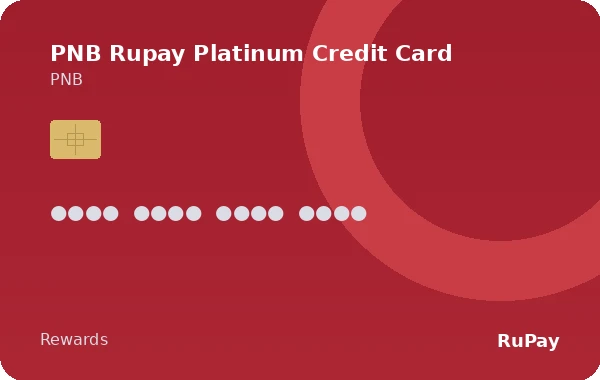 PNB Rupay Platinum Credit Card