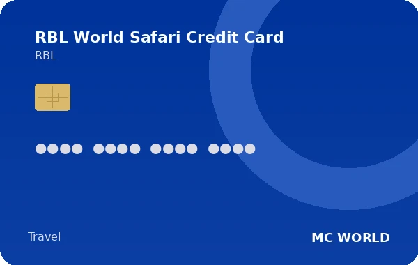 RBL World Safari Credit Card